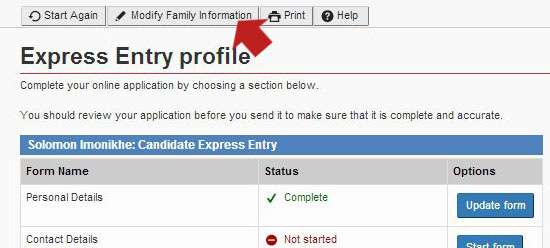 Express Entry Points With French, Spouse Non-Accompanying